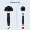 FNKTQL 12V Charger for Braun Shaver 9 8 7 6 5 3 1 XT5 Series, Power Cord for Braun S3 S6 S7 S8 S5 S9 S1 Electric Razor 3040s 340s 9385cc 370 720 760cc 790cc 720s-4 7865cc 9090cc 9330s 5018s (5Ft) view 2