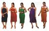 F Falkiya Facial Care Parlor Body Massage Beauty Salon Spa Waxing Gown | Free Size Reusable Multipurpose Makeup Maxi Gown for Women's (Brown) (Pack of 1) view 3