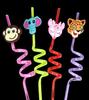 BRIKSHI Animal Drinking Straws Creative Cartoon Straws Props Birthday Celebration Carnival Party Supplies_PO4 ||1|| Color and Masala May Vary view 4