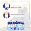 Medisuperdry Adult Diaper Pants | Extra Large (XL) |Waist 147-172 cm (58-68 inches) |High Absorbency -10 Hrs |Leakproof |Breathable |Odourless |Elastic Waist |For Men & Women | 50 Units, Pack of 5 view 4