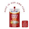 Nutty Guddie Ginger Garlic Paste- 200g, (Pack of 2 Pcs) Naturally Processed, Quality Assured, Fresh Ingredients | 100% Natural, Easy to Cook, Low Cholesterol, No Preservatives & Artificial Colour, Naturally Processed Adrak Lasun Paste view 3