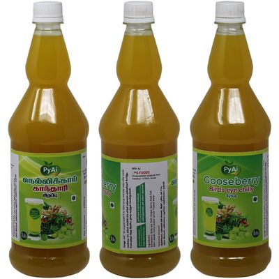Nellikai kanthari milagai syrup amla Bird's eye Chili juice (3L)