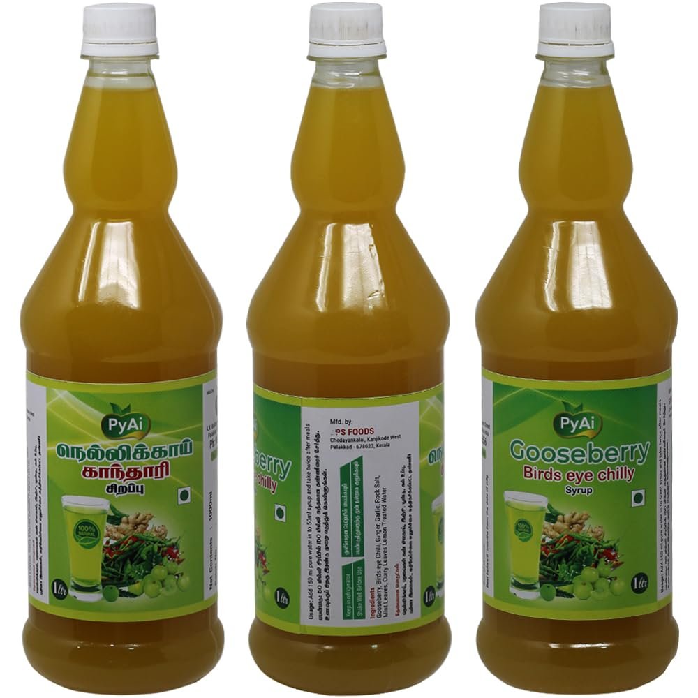 Nellikai kanthari milagai syrup amla Bird's eye Chili juice (3L)