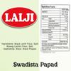 Lalji Foods Swadista Bikaneri Papad 1.2Kg (400Gm x 3) Crispy and Flavorful Indian Papad | Authentic Taste view 2