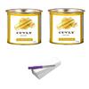 CUVLY Women Waxing Hair Removal Wax, Waxing Kit, Hair Removal Body Wax - (Pack of Gold Wax 600 Gm + 600 Gm + 35 Waxing Strips + Knife) view 1