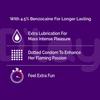 D'lay Dotted Real Feel Condoms for Men | Ultra Soft | For Extra Pleasure and satisfaction | Long Lasted, Lubricated | Blue Berry Flavour Condoms - 10 (Pack of 5) view 2