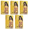 D'lay Dotted Real Feel Condoms for Men | Ultra Soft | For Extra Pleasure and satisfaction | Long Lasted, Lubricated | Banana Flavour Condoms - 10 (Pack of 5) view 1