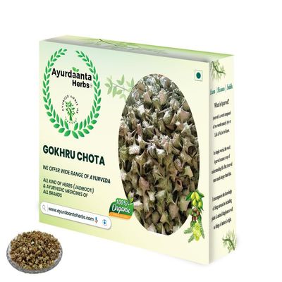 Ayurdaanta Herbs - Gokhru Chota/ 450 Gr | Gokhru Chota Kanta Tribulus Terrestris SeedsSmall Caltrops, Natural | 450 Gr | 450 Gr