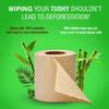 Beco Toilet Tissue Rolls | 3-ply, 1920 Pulls (160 x 12 Rolls) | Tissue Paper Roll, Toilet Paper Roll - Eco Friendly, Soft & Highly Absorbent, 100% Natural Bamboo, Chemical-Free, Hypoallergenic view 4