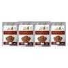 90's MILL Bhuna Chana with Hing & Cumin | Roasted Masala Chana | Guilt Free & Healthy Snack | Sand Roasted & Low Fat Oil Free Ready to Eat Tasty Lightly Spicy Low GI Namkeen Snack-850g*4Pack view 1