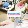 Kressa Non-Woven Kitchen Towel Roll | Reusable & Washable Cleaning Towel (Pack of 1) view 4