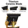 Sument Trimmer Men Cordless Professional Stylish Rechargeable Hair Clipper for Beard, Facial, Moustache & Body Hairs Electric Shavers Waterproof Trimmers with Metal Body Design Men's Grooming Kit view 4