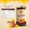 ANP BEE Raw Organic Honey 500gm Glass Jar I 100% Pure Natural NPOP Certified Lab Tested Unfiltered & Unprocessed Original Forest Honey I Helps in Curing Cold & Cough view 2