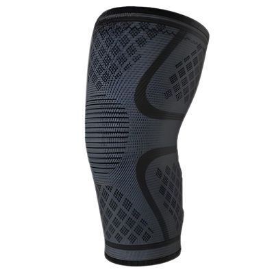 3D Knee Cap Compression Support Sleeve for Squats Pain Relief, Exercise, Gym, Running, Cycling, Knee Cap Guard Brace Knee Support for Men and Women (Pack of 1 Piece, XL, BLACK)
