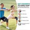 3D Knee Cap Compression Support Sleeve for Squats Pain Relief, Exercise, Gym, Running, Cycling, Knee Cap Guard Brace Knee Support for Men and Women (Pack of 1 Piece, XL, BLACK) view 2