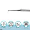 Professional Dental Tartar Scraper Tool Oral Picks to Remove Calculus from Teeth, Plaque Remover, Tooth Scraper for Oral Hygiene Care Made of Stainless Steel (EXP #90) view 3