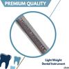 Professional Dental Tartar Scraper Tool Oral Picks to Remove Calculus from Teeth, Plaque Remover, Tooth Scraper for Oral Hygiene Care Made of Stainless Steel (EXP #90) view 4