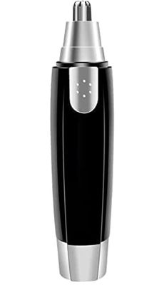 Elvana3 in 1 Electric Nose Hair Trimmer for Men& Women | Dual-edge Blades | Painless Electric Nose and Ear Hair Trimmer Eyebrow Clipper, Waterproof,(black)
