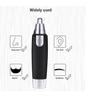 Elvana3 in 1 Electric Nose Hair Trimmer for Men& Women | Dual-edge Blades | Painless Electric Nose and Ear Hair Trimmer Eyebrow Clipper, Waterproof,(black) view 3