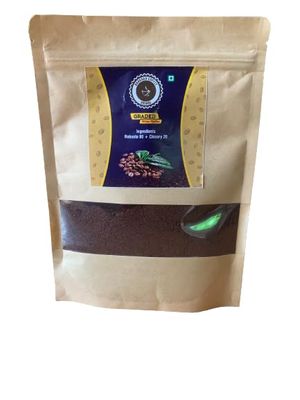 Baakaad Coffee , Graded Beans, Roasted Powder, 80% Coffee 20% Chikory,500 Gm, Bag