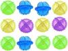 DAIDSUKE (Pack Of 8) Washer Balls Reusable Tangle Free Eco Friendly Laundry Scrubbing Balls Solid Colorful Laundry Washing Balls Enhance Your Machine Cleaning Power (Mix Color) view 1