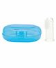 Aplam Chaplam Baby Silicon Finger Brush Tongue Cleaner/Baby Toothbrush for New Born Baby Upto 0-3 Years (BLUE) view 1