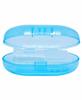 Aplam Chaplam Baby Silicon Finger Brush Tongue Cleaner/Baby Toothbrush for New Born Baby Upto 0-3 Years (BLUE) view 2