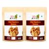 90's MILL Kathiawari Namkeen Mini Samosa Fried in Moongfali oil||Bachcha Samosa with Exquisite Fillings||Irresistibly Crunchy Samosas for Perfect Snacking||Tea Time Gujarati Snack-850g*2Pack view 1