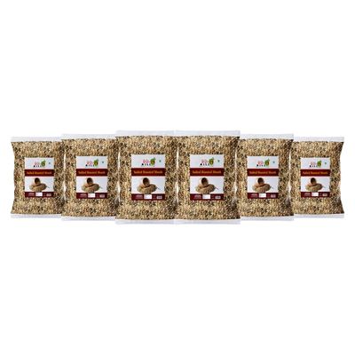 90's MILL Nagpur Chatpata Moth Matki Roasted | Roasted Salted Whole Muth/Matki/Sprouted Roasted Salted Moth bean Namkeen Snack | Roasted Dew Bean Namkeen Savoury Snack-1Kg*6Pack