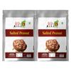 90's MILL Fanindrapura Salted Peanuts Shengdane Khari Sing Traditionally Roasted Salted Jumbo Peanuts, Snack and Namkeen A++ Peanut | Mungfali Dana Namkeen Fast Namkeen Snack-420g*2Pack view 1