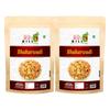 90's MILL Bhakarwadi | Chai Time Snack | Ready to Eat Bhakarwadi Snacks | Mini Bhakarwadi | Indian Namkeen Nashta | Authentic Regional Preparation | Traditional Indian Snacks | Party Snacks-350g*2Pack view 1