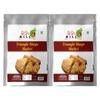 90's MILL Marwari Chaat Papdi/Chaat Puri/Chat Papdi/Chat Puri/Bhalla Puri/Dahi Papri/Mathri Snacks|Khasta Matthi|Ajwain Mathi|Evening Tea Time Ready to Eat Indian Snacks Namkeen-350g*2Pack view 1