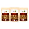 90's MILL Chana Chickpeas Bhuna Roasted Desi Bhungade Bhungda With Skin | Unsalted Roasted Bhuna Chana (Chickpeas) Used as Snacks | Ready to eat Whole Skin Roasted Bhuna Chana-280g*3Pack view 1