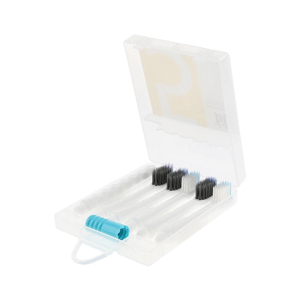 TOG Portable Travel Toothbrush Set Soft Fiber with 5 Replacement Head Blue|Health & Beauty | Bath & Body | Other Bath & Body Supplies