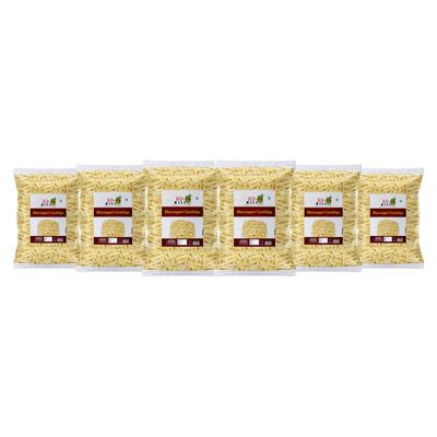 90's MILL Special Bhavnagri Ganthiya | Fiki Gujarati Gathiya Made with Groundnut Oil | Soft Healthy Bhavnagari Gathiya Namkeen | Bhavnagri Sev | Festive Favourite Lite Savoury Snack-1Kg*6Pack