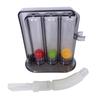 JAZZY PEARLS 3-Ball Deep Breathing Exerciser Incentive Spirometer Respiration Trainer view 1