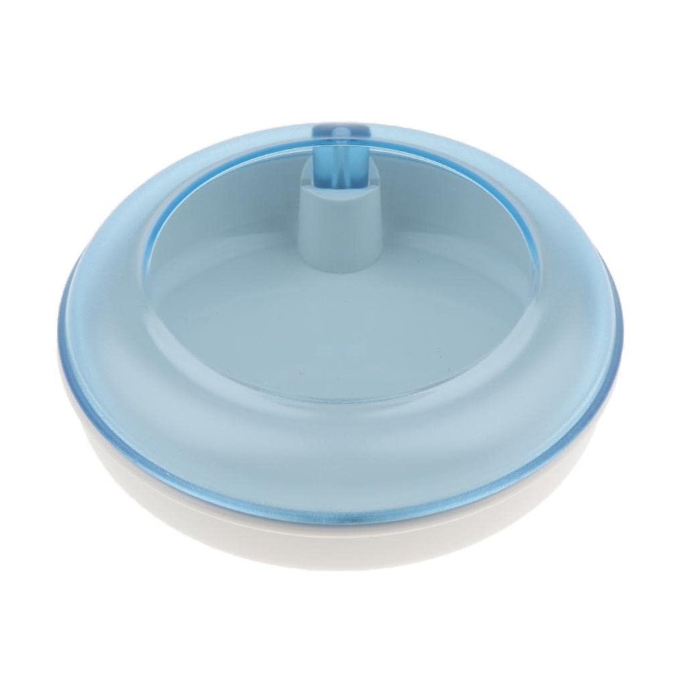 JAZZY PEARLS Mouth Guard Case Orthodontic Retainer Box Denture Storage Contain White Blue