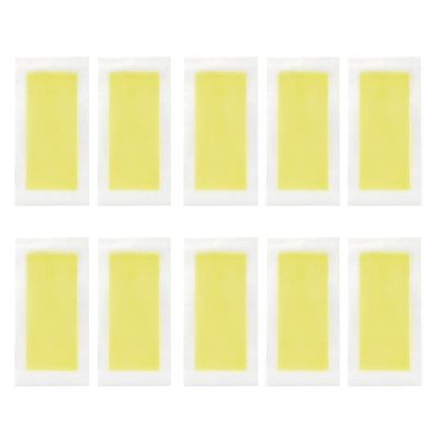 JAZZY PEARLS Hair Removal Wax Paper, Face Armpit Legs Bikini Depilation Waxing Strips Paper (10 Pcs)