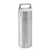 JAZZY PEARLS Waterproof Airtight Capsule Pill Fob Dry Box Sealed Matches Case Silver view 1