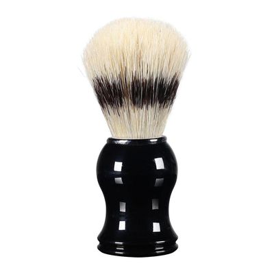 JAZZY PEARLS Resin Handle Men's Mustache Shaving Brush Grooming Tool for Barber Salon