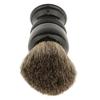 JAZZY PEARLS Resin Handle Shave Brush Home Barber Salon Tool Travel Portable Kit for Men's Beard Shaving view 3