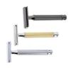 JAZZY PEARLS Classic Manual Safety Razors Double Edge Shaver for Men Daily Shaving Silver view 2
