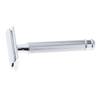 JAZZY PEARLS Classic Manual Safety Razors Double Edge Shaver for Men Daily Shaving Silver view 3