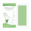 JAZZY PEARLS 20pcs Dual-sided Depilatory Waxing Strips Cold Wax Bikini Hair Remover Aloe view 1