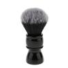 JAZZY PEARLS Men Barber Salon Shaving Grooming Brush Resin Handle Nylon Hair Black view 1