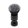 JAZZY PEARLS Men Barber Salon Shaving Grooming Brush Resin Handle Nylon Hair Black view 3