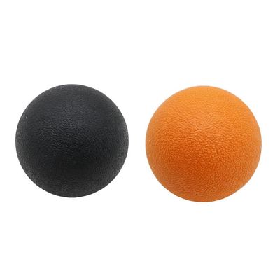 JAZZY PEARLS Deep Tissue Lacrosse Myofascial Massage Ball for Back Neck Orange Black