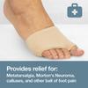 Aegon Forefoot Pad for Pain Relief | Hallux Valgus Foot | Bunion Sleeve Foot Pad | Metatarsal Pad | Ball of Foot Cushion for High Heels | Morton's Neuroma | Foot Support for Pain Relief (1 Pair) view 4