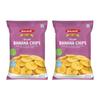 Balasa Salted Banana Chips 360 gram, Crunchy and Crispy Kela Chip 180 gram (pack of 2) | Crunchy banana chips | Banana chips pack of 2 | South Indian banana chips Pack of 2 view 1
