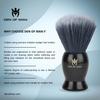 Den of Man Ultra Soft imitaion Badger Hair Shaving Bursh & Inhibitor Spray For Minimizes Hair Regrowth For Men & Women Combo view 4